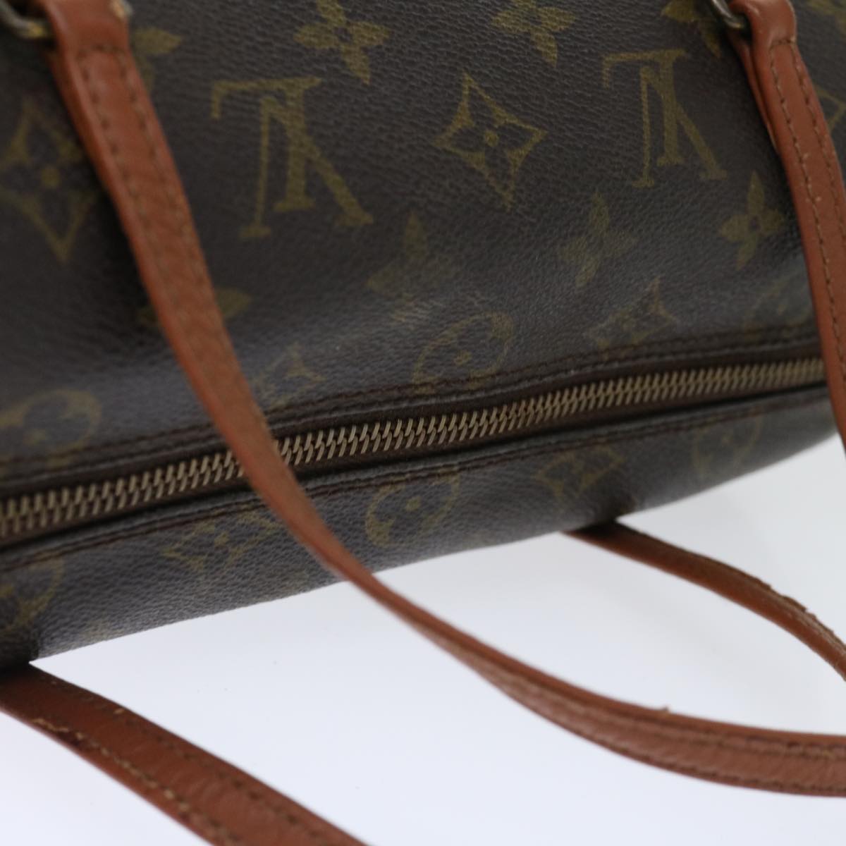 LOUIS VUITTON Monogram Papillon 26 Hand Bag M51386 LV Auth 71375