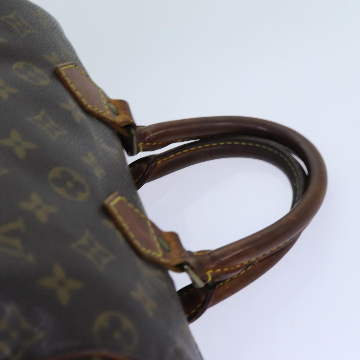 LOUIS VUITTON Monogram Speedy 25 Hand Bag M41528 LV Auth 71377