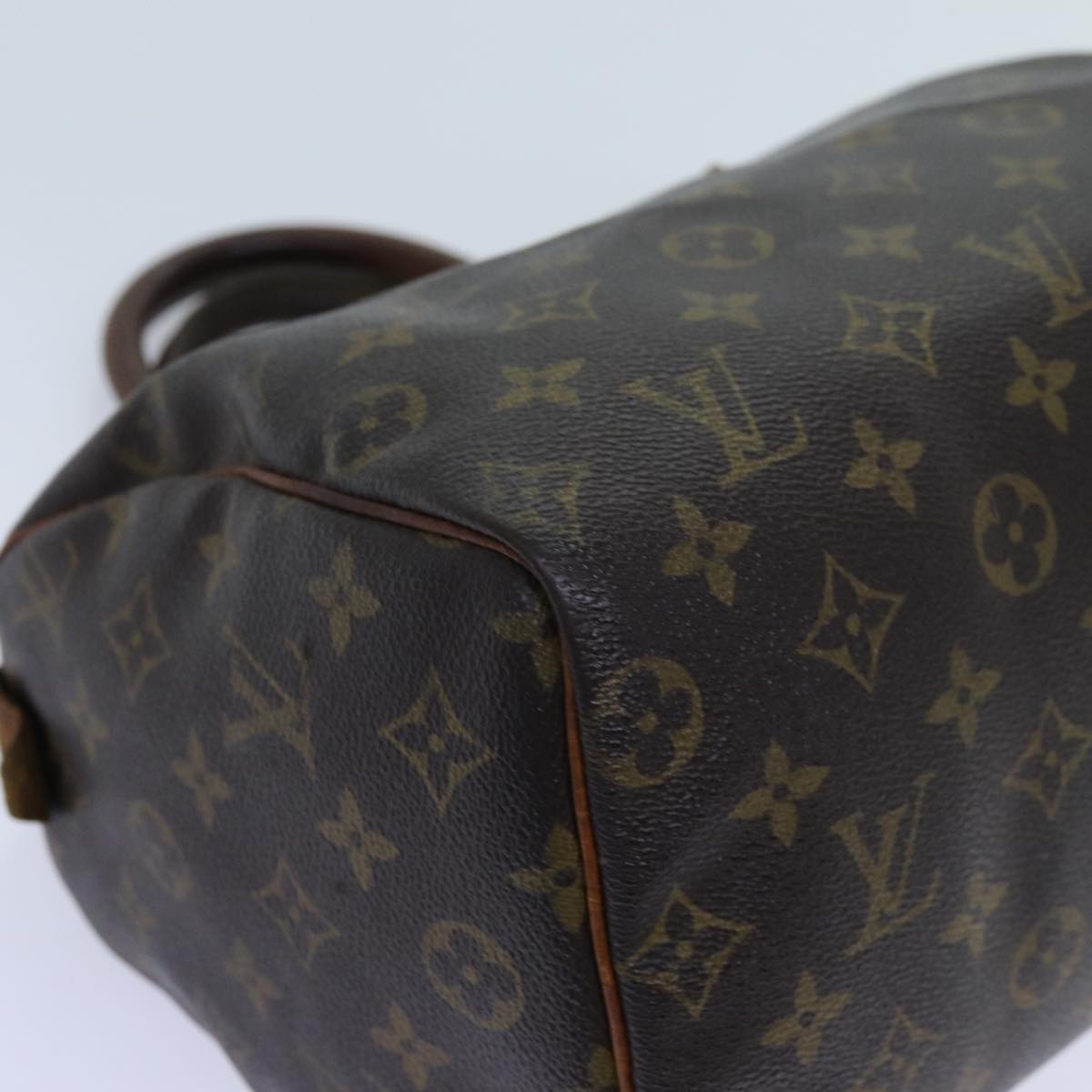 LOUIS VUITTON Monogram Speedy 25 Hand Bag M41528 LV Auth 71377