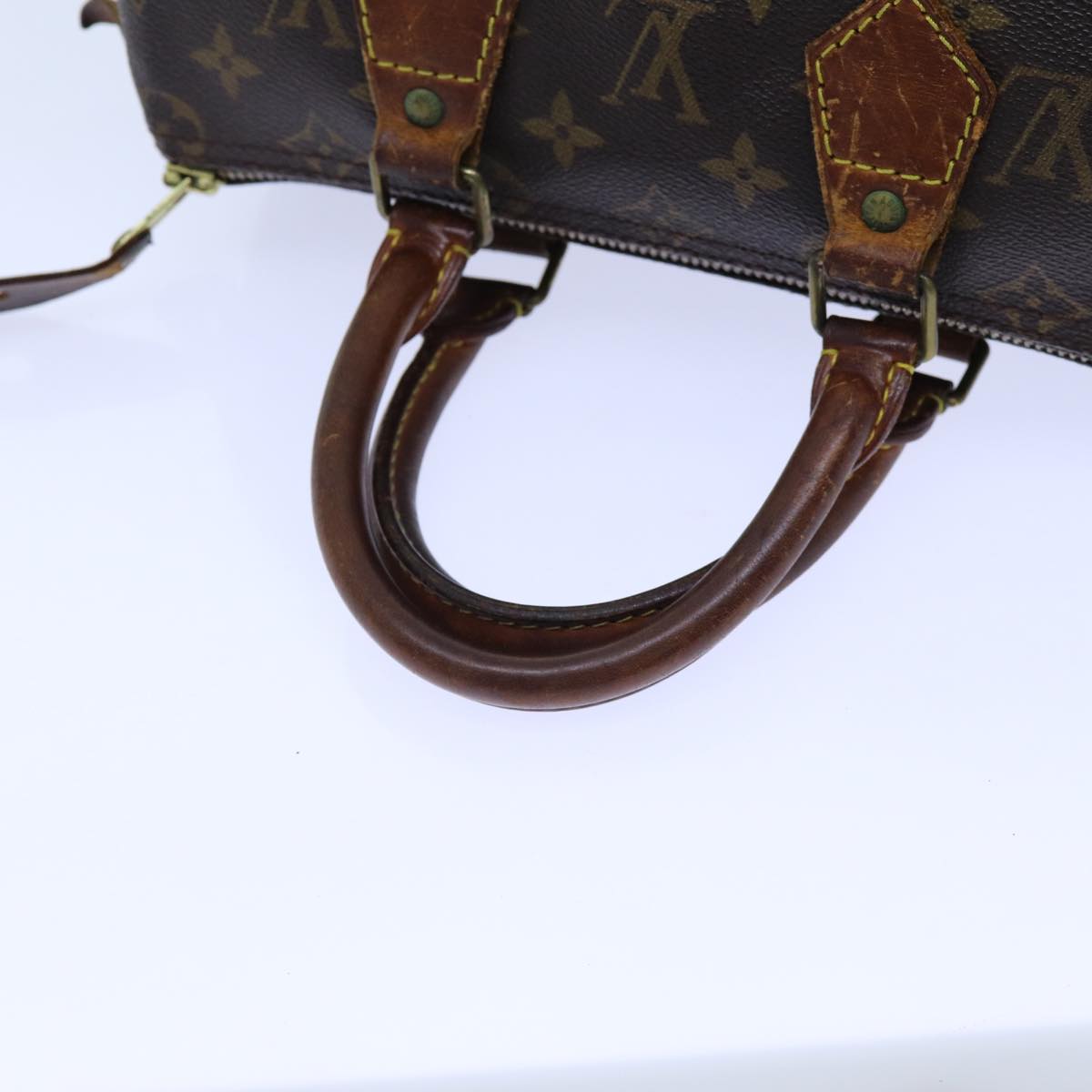 LOUIS VUITTON Monogram Speedy 25 Hand Bag M41528 LV Auth 71377