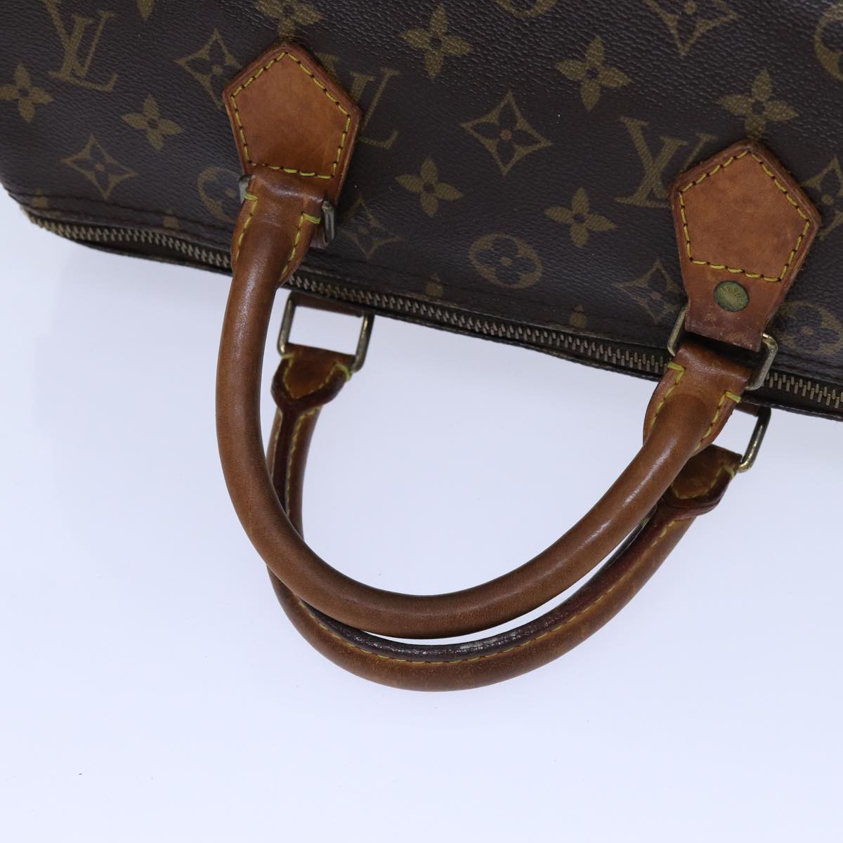 LOUIS VUITTON Monogram Speedy 30 Hand Bag M41526 LV Auth 71379