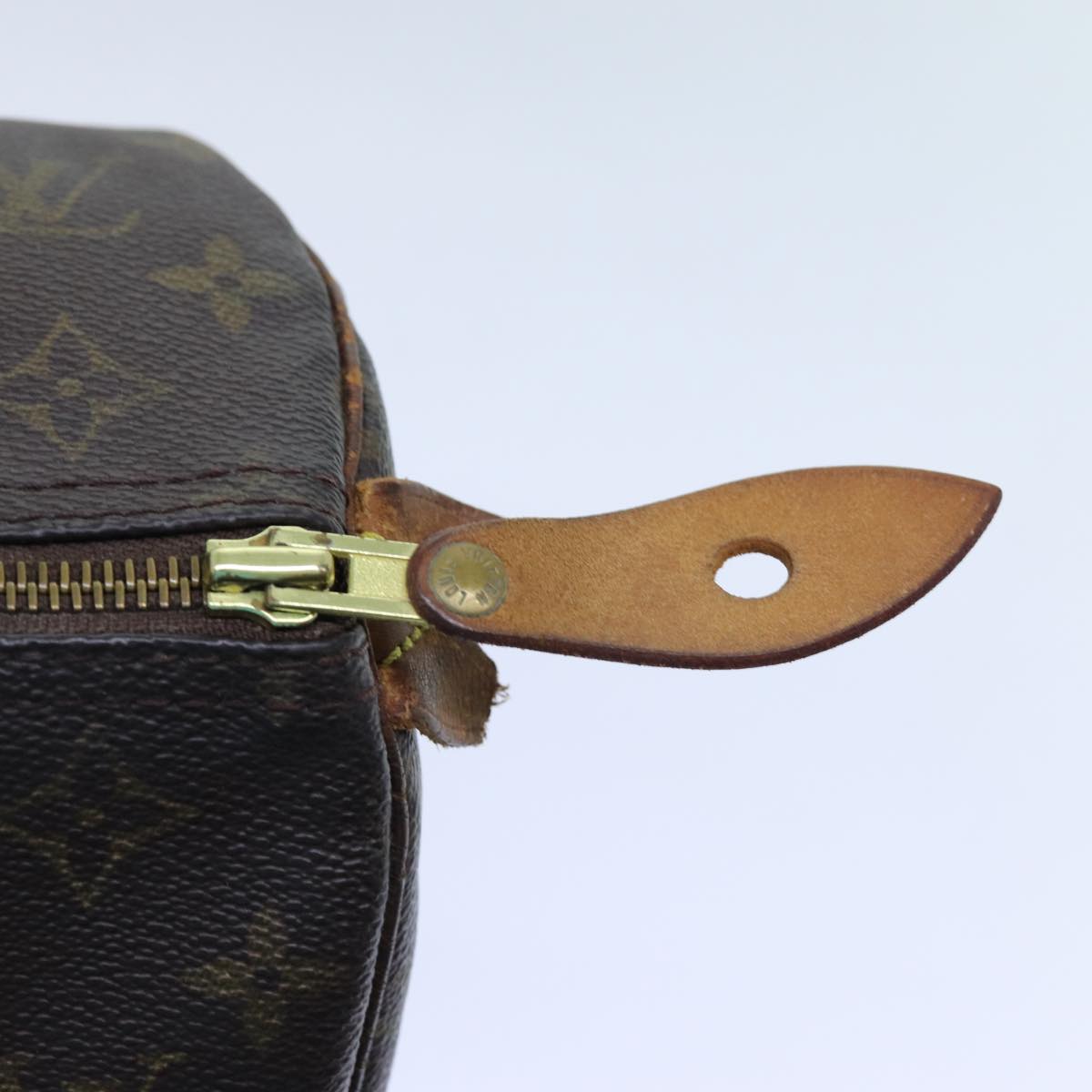 LOUIS VUITTON Monogram Speedy 30 Hand Bag M41526 LV Auth 71383