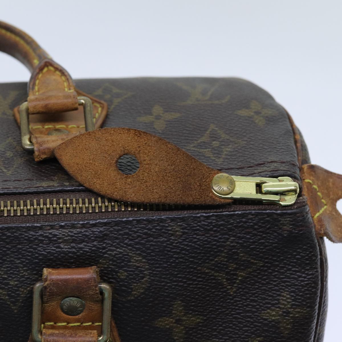 LOUIS VUITTON Monogram Speedy 30 Hand Bag M41526 LV Auth 71383