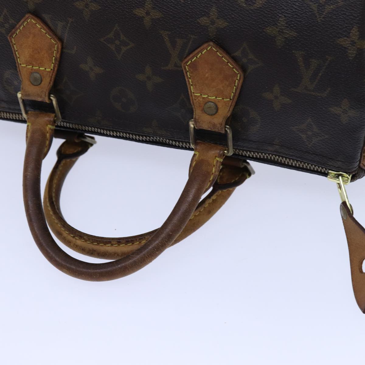 LOUIS VUITTON Monogram Speedy 30 Hand Bag M41526 LV Auth 71383