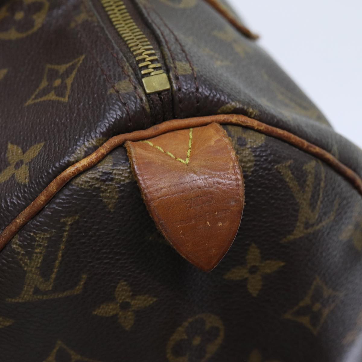 LOUIS VUITTON Monogram Speedy 30 Hand Bag M41526 LV Auth 71385