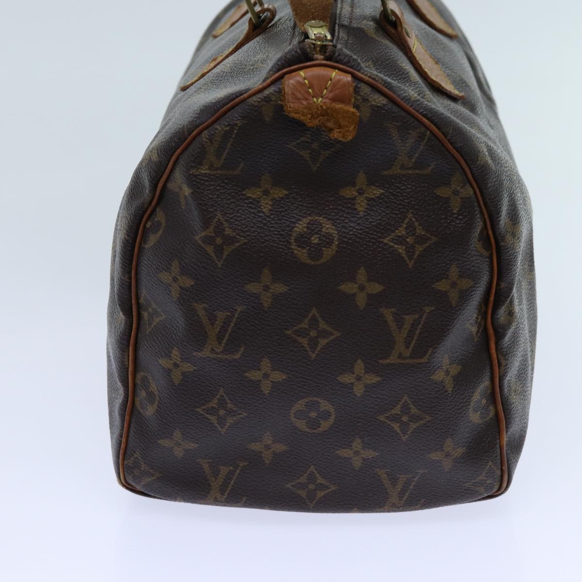 LOUIS VUITTON Monogram Speedy 30 Hand Bag M41526 LV Auth 71385