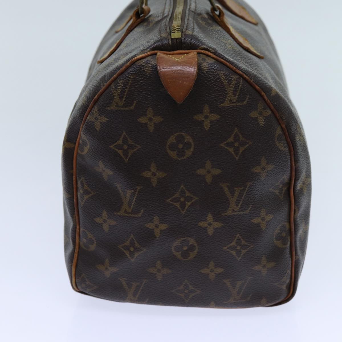 LOUIS VUITTON Monogram Speedy 30 Hand Bag M41526 LV Auth 71385