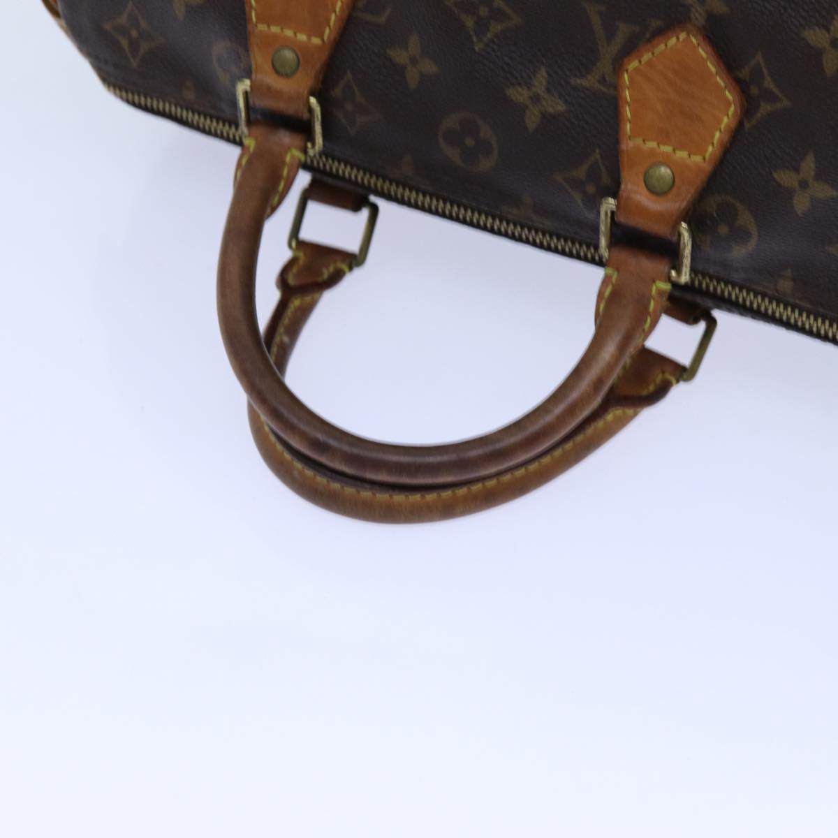 LOUIS VUITTON Monogram Speedy 30 Hand Bag M41526 LV Auth 71385