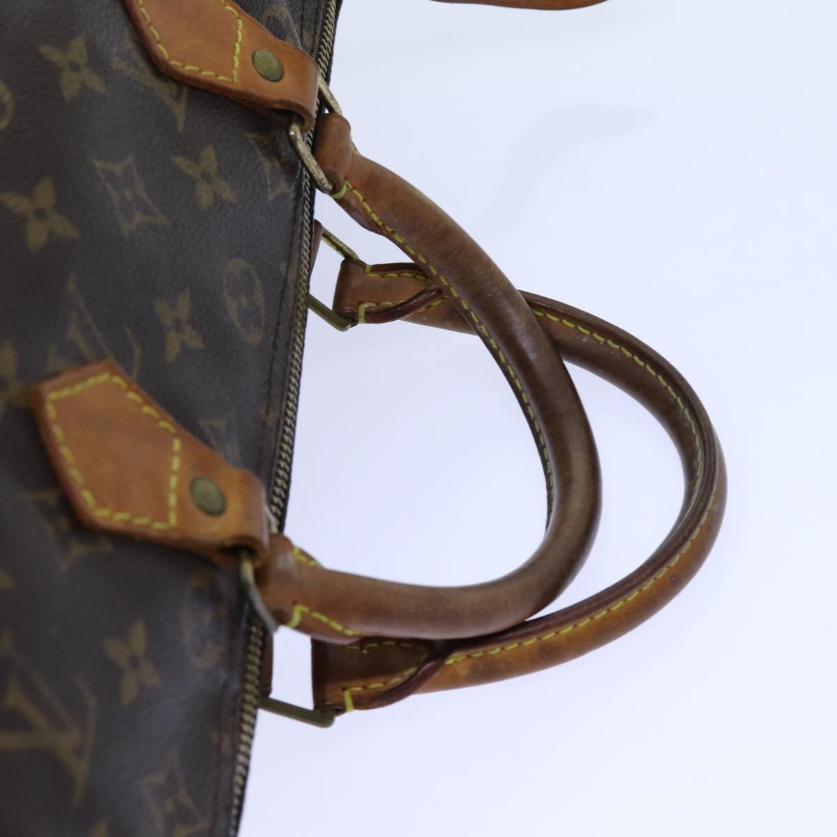 LOUIS VUITTON Monogram Speedy 30 Hand Bag M41526 LV Auth 71385