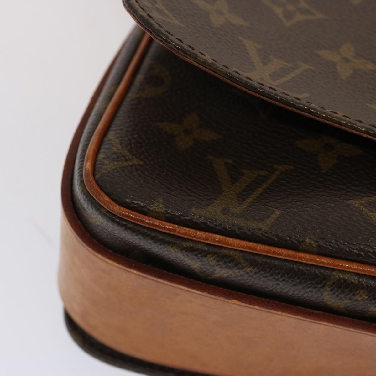 LOUIS VUITTON Monogram Cartouchiere GM Shoulder Bag M51252 LV Auth 71386