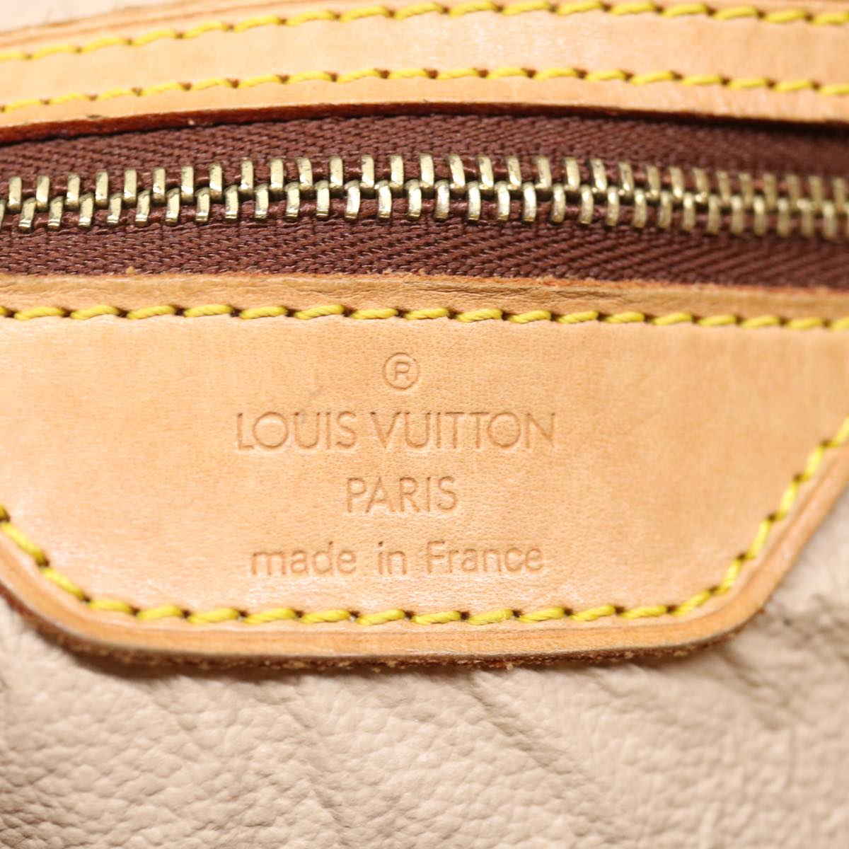 LOUIS VUITTON Monogram Bucket GM Shoulder Bag M42236 LV Auth 71398