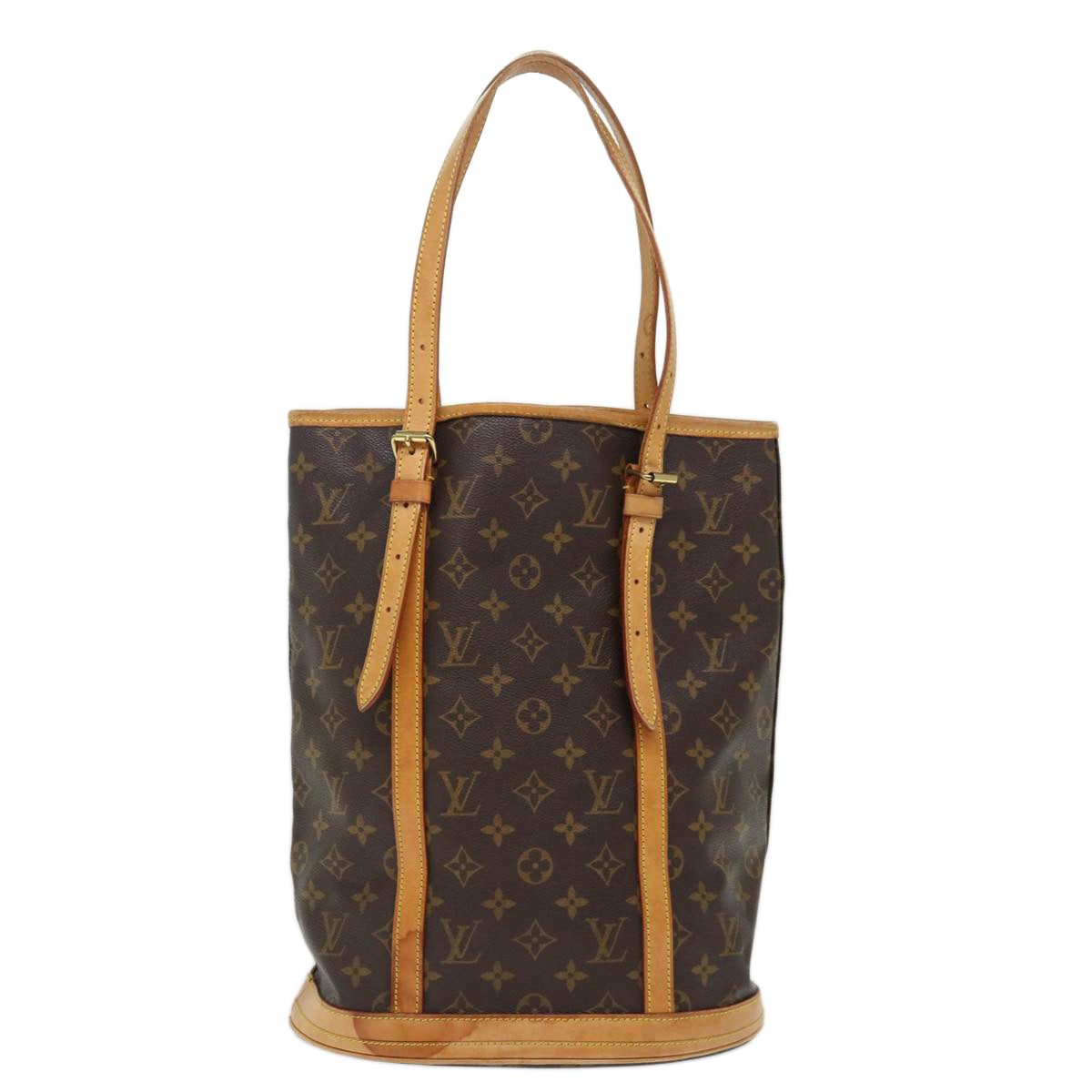 LOUIS VUITTON Monogram Bucket GM Shoulder Bag M42236 LV Auth 71398