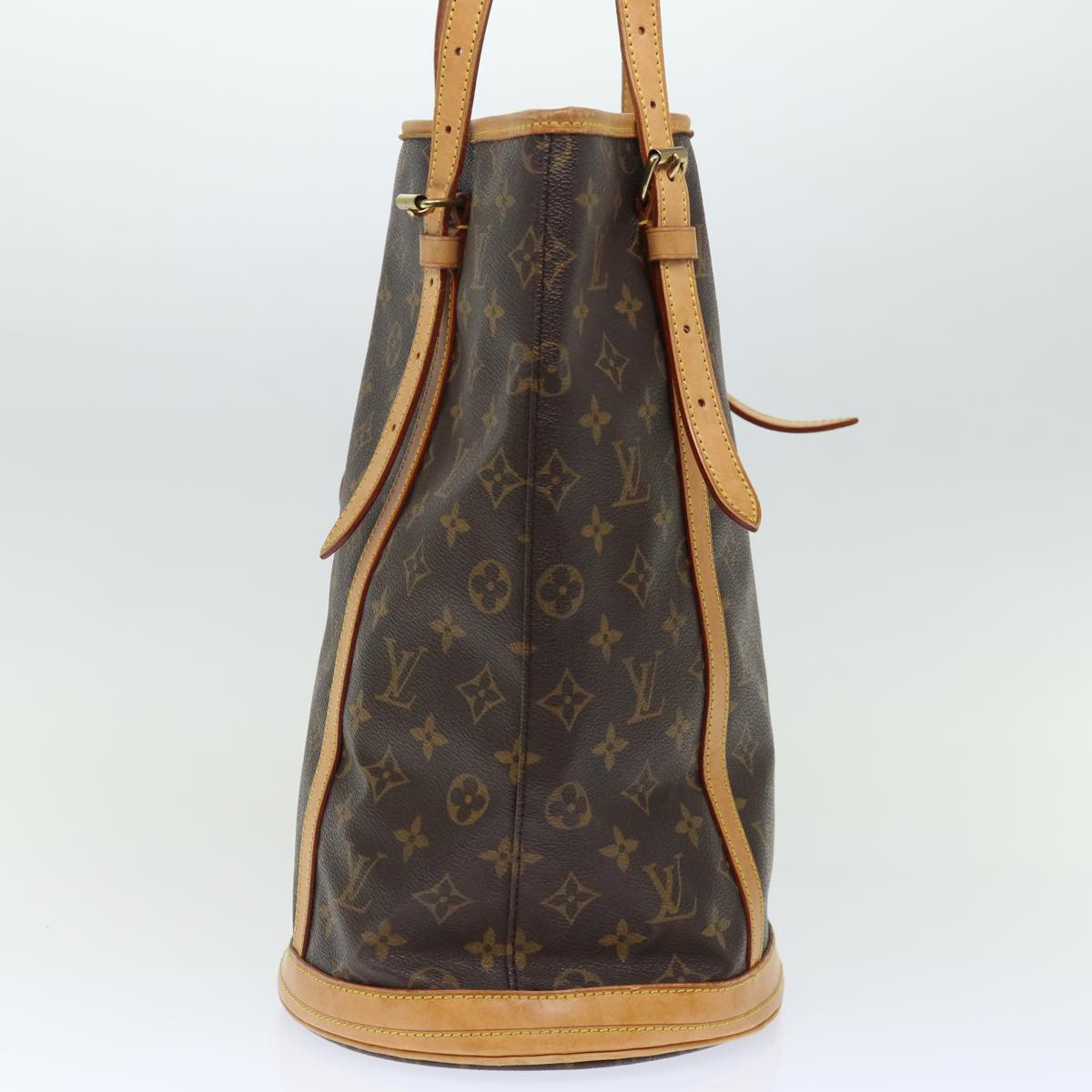 LOUIS VUITTON Monogram Bucket GM Shoulder Bag M42236 LV Auth 71398