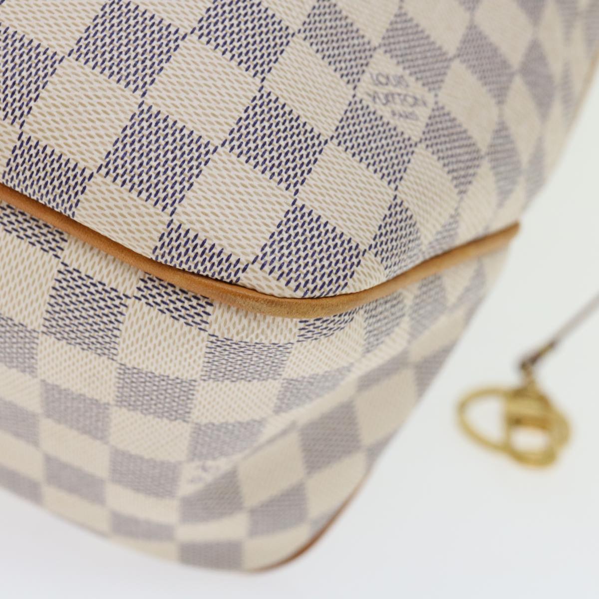 LOUIS VUITTON Damier Azur Delightful MM Shoulder Bag N41448 LV Auth 71399