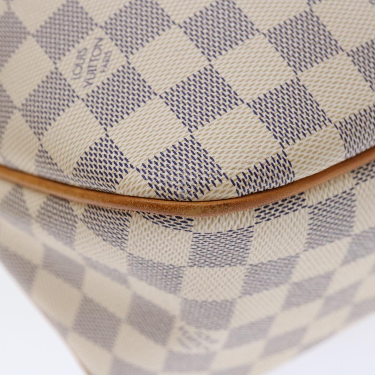 LOUIS VUITTON Damier Azur Delightful MM Shoulder Bag N41448 LV Auth 71399