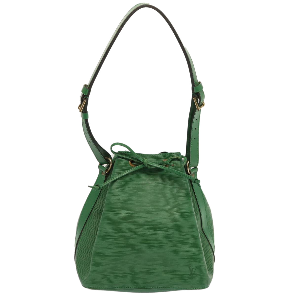 LOUIS VUITTON Epi Petit Noe Shoulder Bag Green M44104 LV Auth 71400