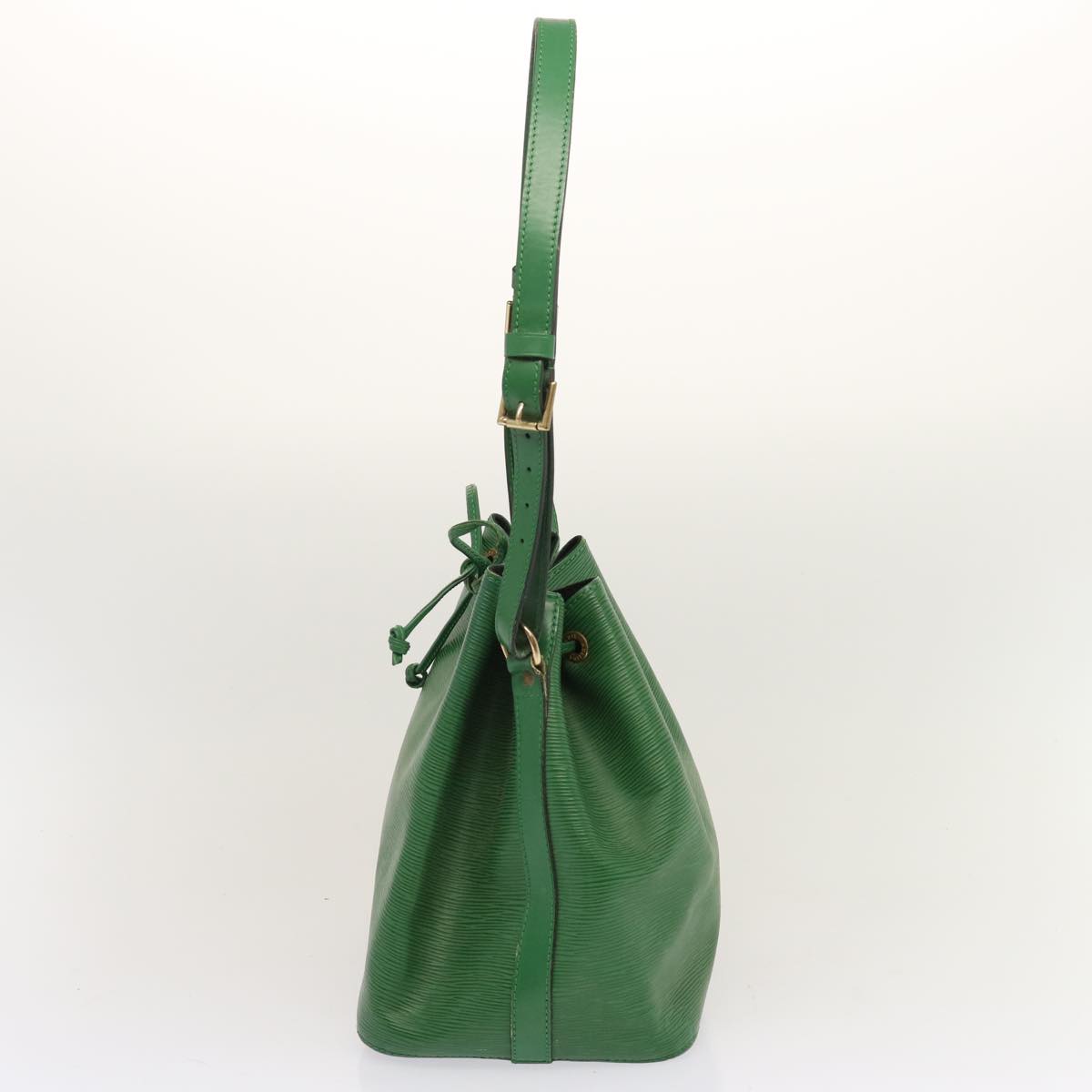 LOUIS VUITTON Epi Petit Noe Shoulder Bag Green M44104 LV Auth 71400