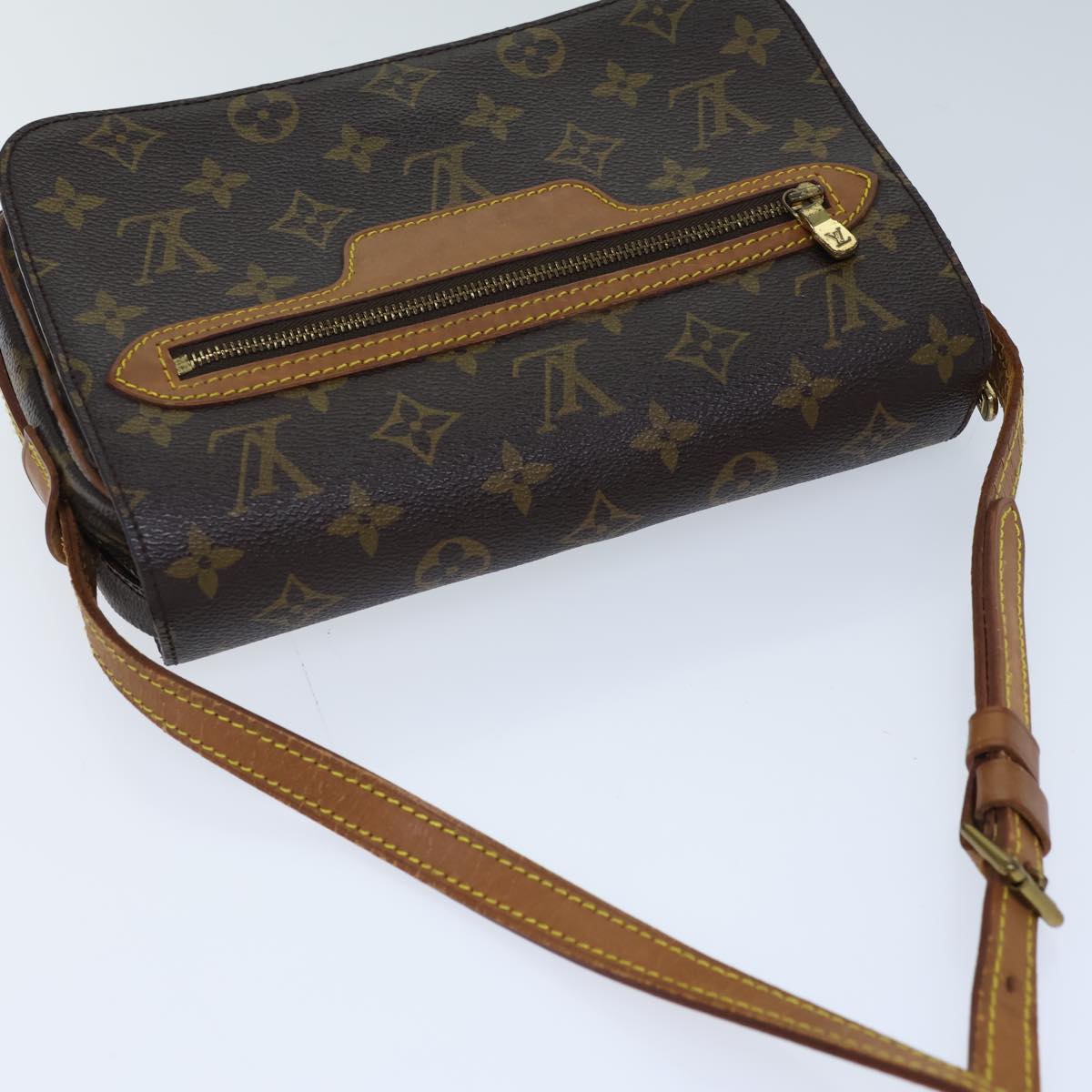 LOUIS VUITTON Monogram Saint Germain Shoulder Bag M51210 LV Auth 71417