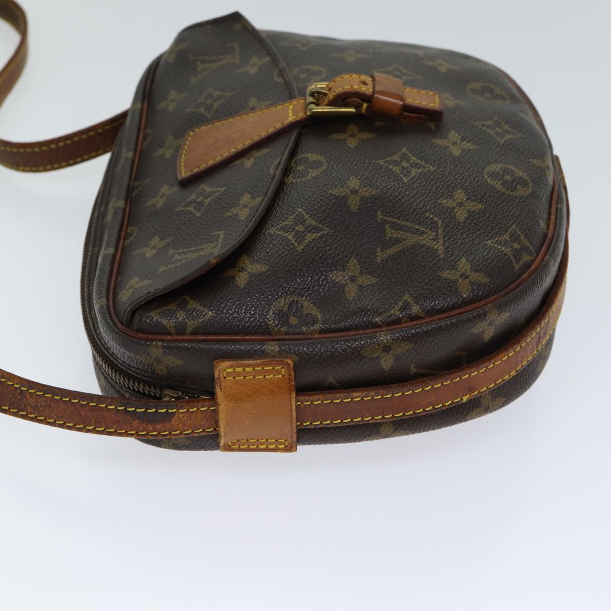 LOUIS VUITTON Monogram Jeune Fille MM Shoulder Bag M51226 LV Auth 71418