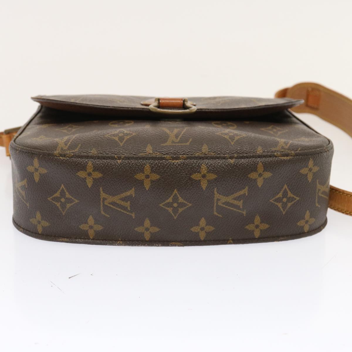 LOUIS VUITTON Monogram Saint Cloud GM Shoulder Bag M51242 LV Auth 71419