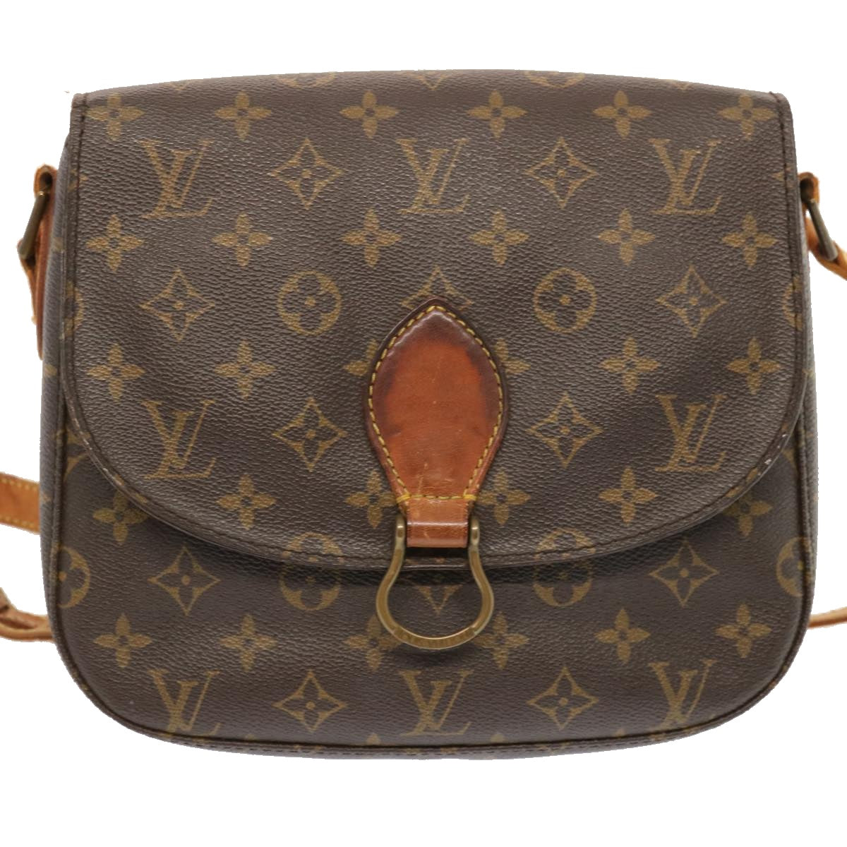 LOUIS VUITTON Monogram Saint Cloud GM Shoulder Bag M51242 LV Auth 71419 - 0