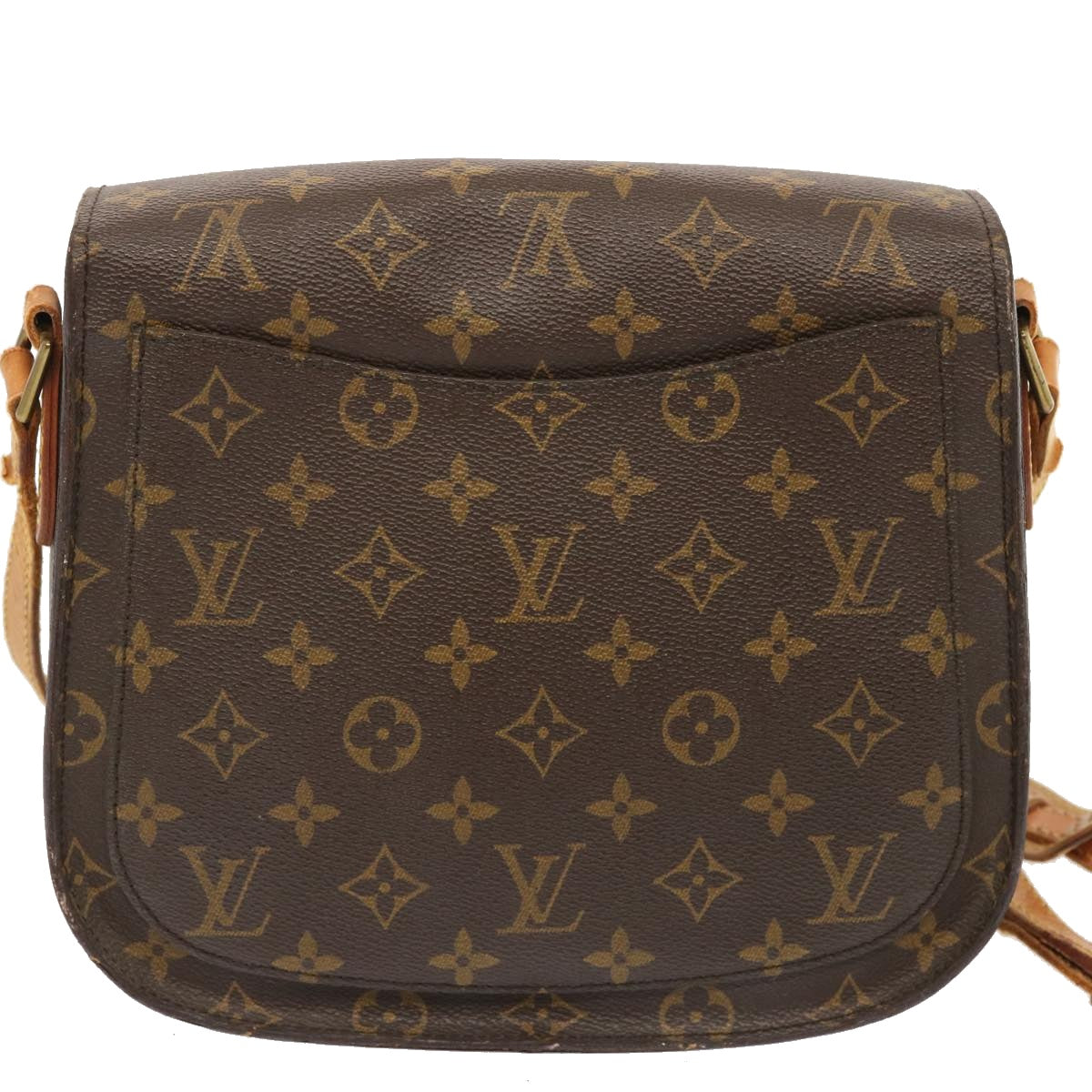 LOUIS VUITTON Monogram Saint Cloud GM Shoulder Bag M51242 LV Auth 71419