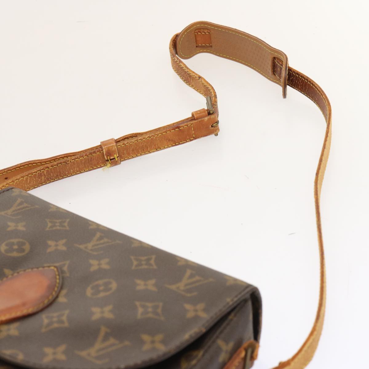 LOUIS VUITTON Monogram Saint Cloud GM Shoulder Bag M51242 LV Auth 71419