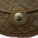 CELINE Macadam Canvas Shoulder Bag Coated Canvas Beige Auth 71434-10