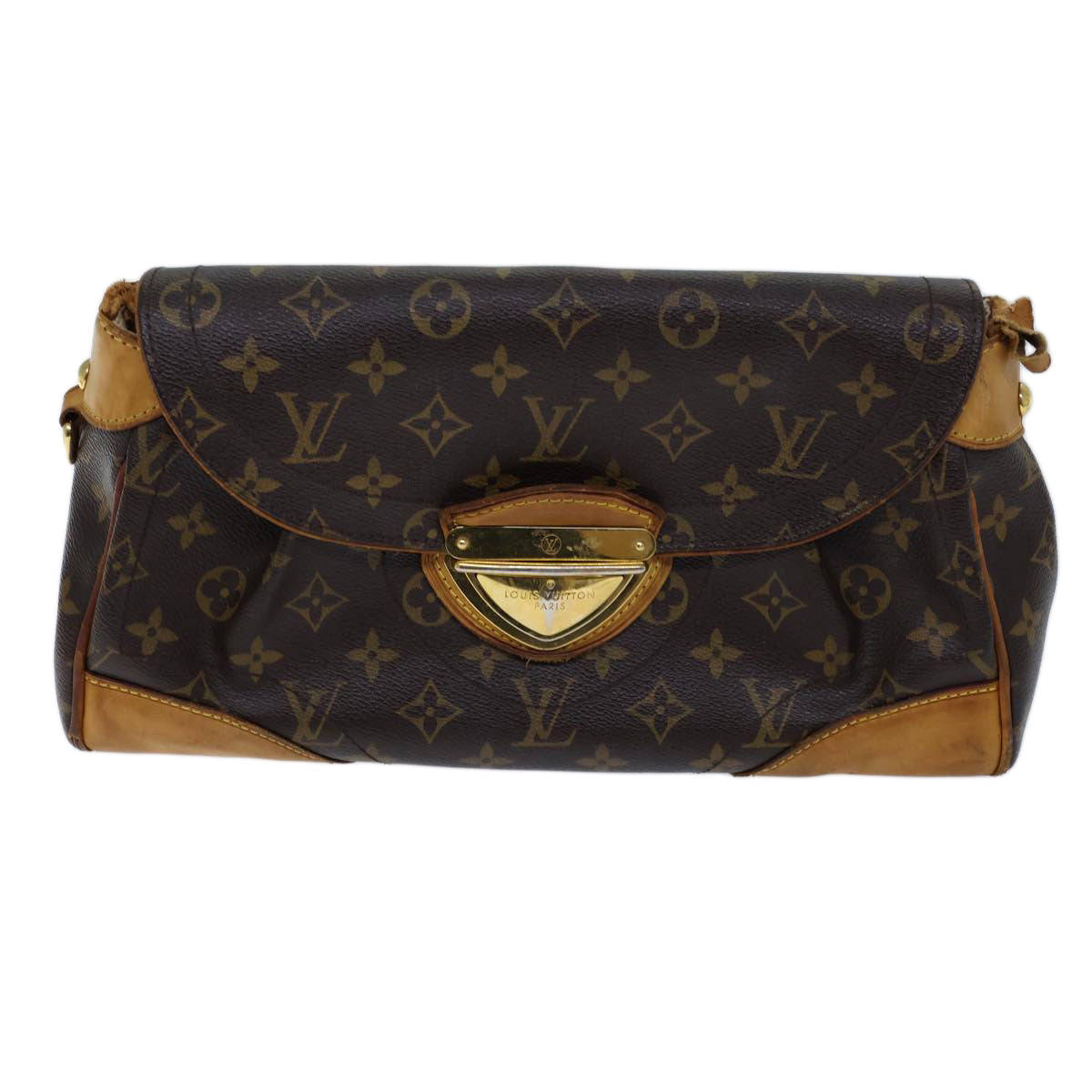 LOUIS VUITTON Monogram Beverly MM Shoulder Bag M40121 LV Auth 71451