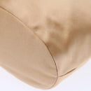 BOTTEGA VENETA Hand Bag Satin Pink Gold Auth 71459-14