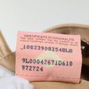 BOTTEGA VENETA Hand Bag Satin Pink Gold Auth 71459-12