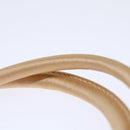 BOTTEGA VENETA Hand Bag Satin Pink Gold Auth 71459-8