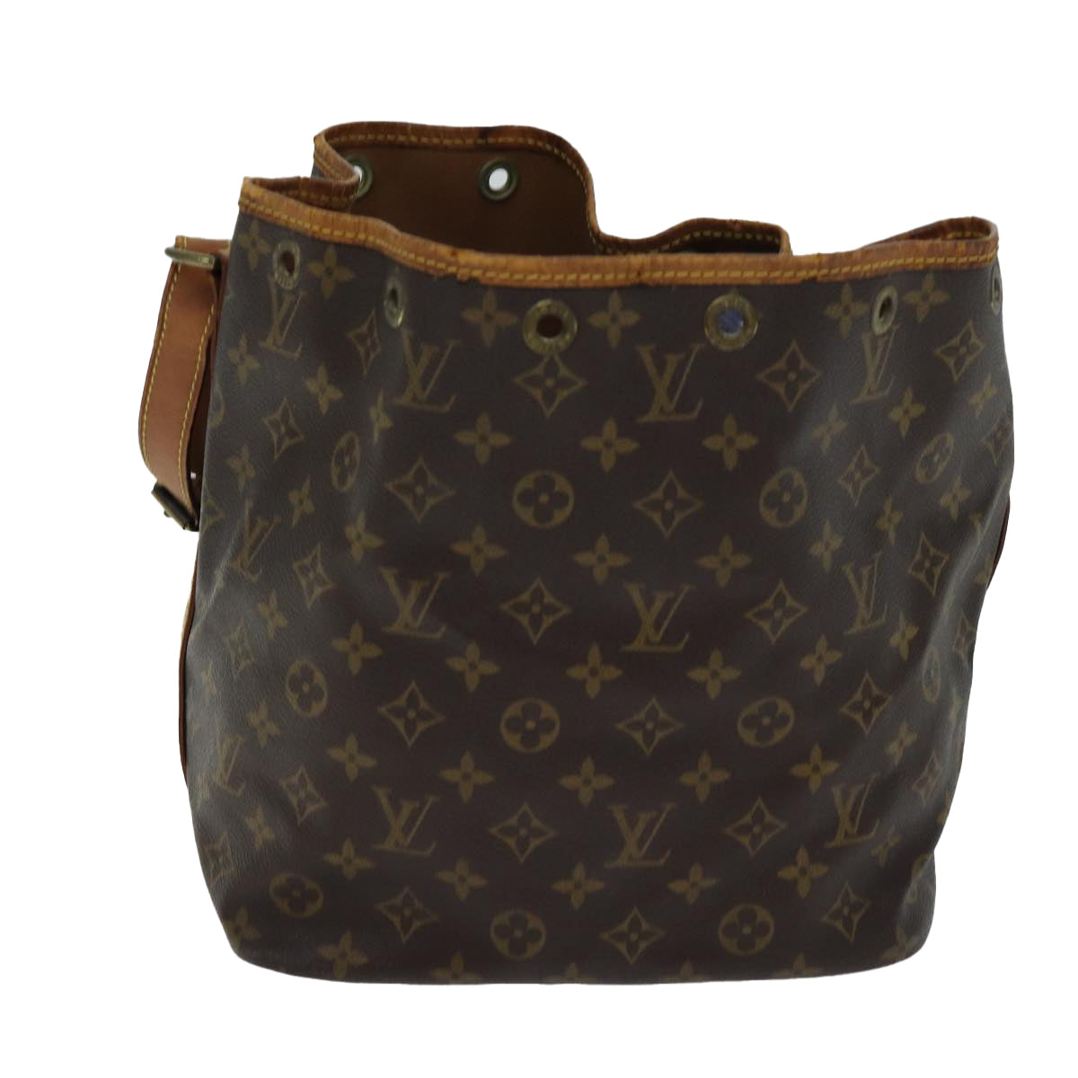 LOUIS VUITTON Monogram Petit Noe Shoulder Bag M42226 LV Auth 71474