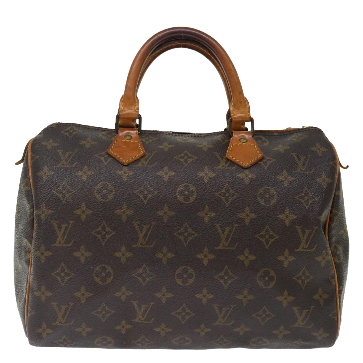 LOUIS VUITTON Monogram Speedy 30 Hand Bag M41526 LV Auth 71478