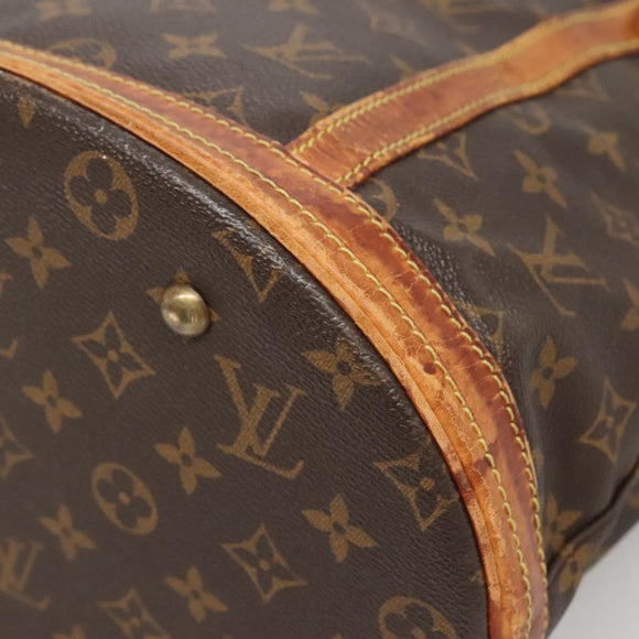 LOUIS VUITTON Monogram Bucket GM Shoulder Bag M42236 LV Auth 71488