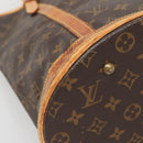 LOUIS VUITTON Monogram Bucket GM Shoulder Bag M42236 LV Auth 71488-14