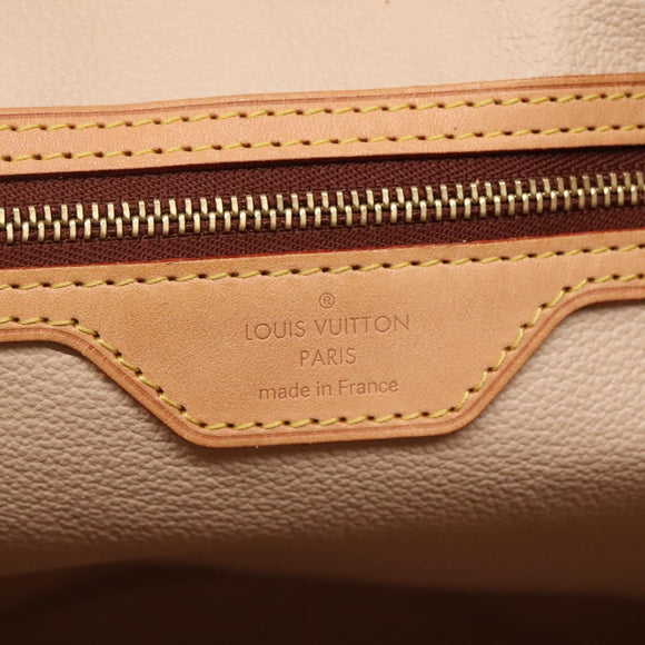 LOUIS VUITTON Monogram Bucket GM Shoulder Bag M42236 LV Auth 71488