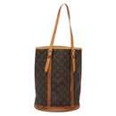 LOUIS VUITTON Monogram Bucket GM Shoulder Bag M42236 LV Auth 71488-1