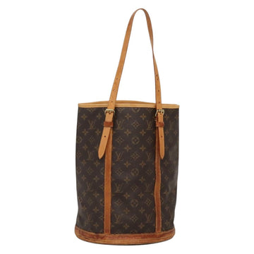 LOUIS VUITTON Monogram Bucket GM Shoulder Bag M42236 LV Auth 71488