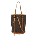 LOUIS VUITTON Monogram Bucket GM Shoulder Bag M42236 LV Auth 71488-3