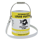 LOUIS VUITTON Monogram Painted Can Hand Bag PVC 2way Yellow M81593 Auth 71492SM-1