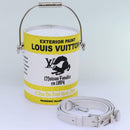LOUIS VUITTON Monogram Painted Can Hand Bag PVC 2way Yellow M81593 Auth 71492SM-19