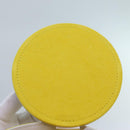 LOUIS VUITTON Monogram Painted Can Hand Bag PVC 2way Yellow M81593 Auth 71492SM-20