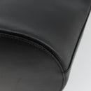 GUCCI Hand Bag Leather Black Auth 71508-16