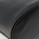 GUCCI Hand Bag Leather Black Auth 71508-17