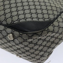 CELINE Macadam Canvas Hand Bag Gray Auth 71545-15
