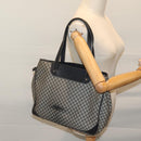 CELINE Macadam Canvas Hand Bag Gray Auth 71545-22