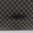 CELINE Macadam Canvas Hand Bag Gray Auth 71545-2