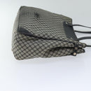 CELINE Macadam Canvas Hand Bag Gray Auth 71545-4