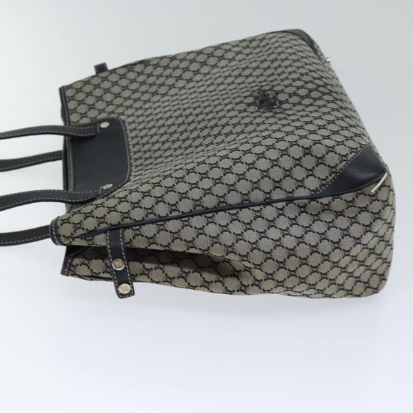 CELINE Macadam Canvas Handtasche Grau Auth 71545